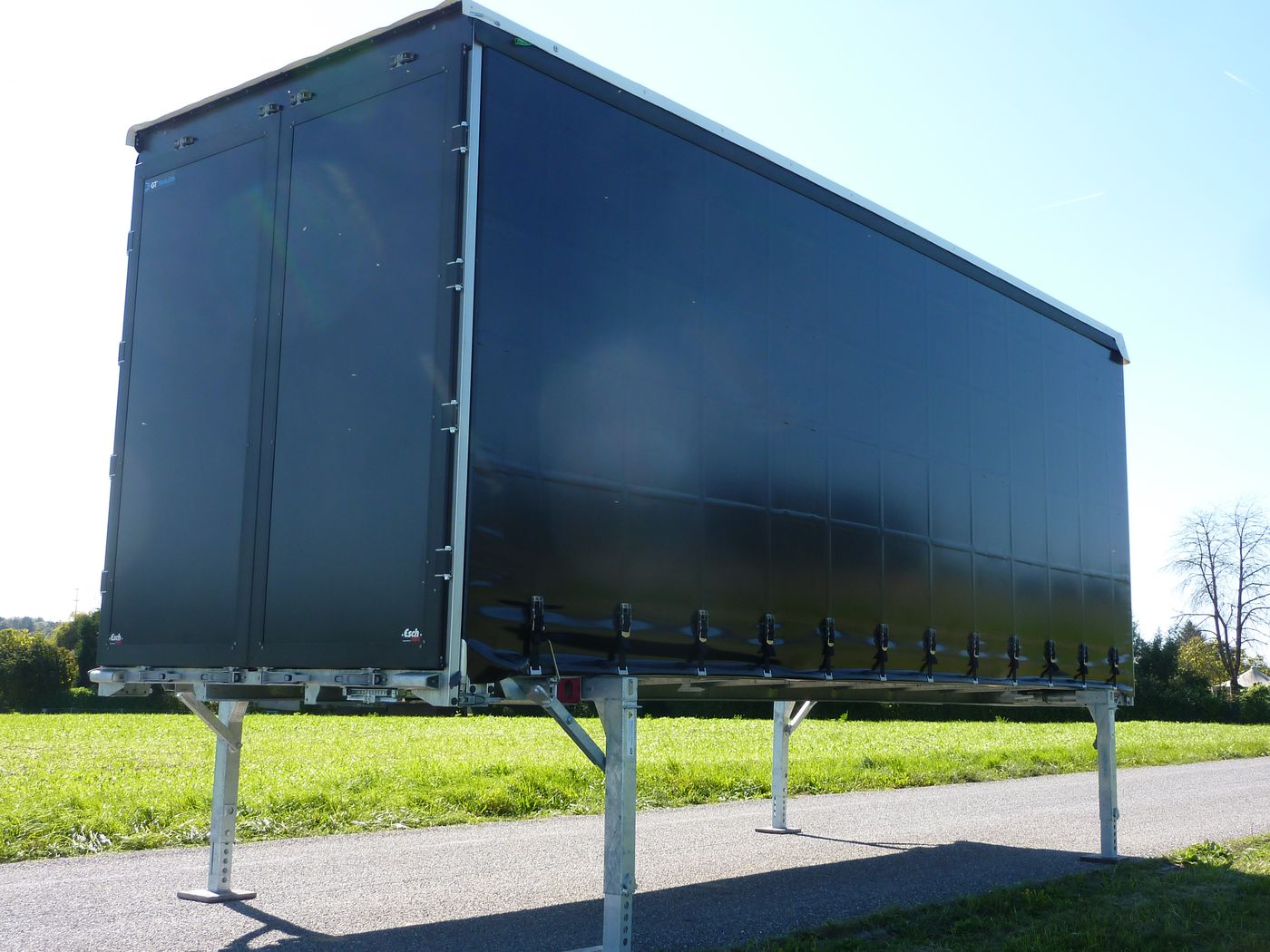 BDF-Wechselbrücke im Logistik-Einsatz